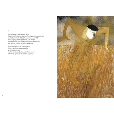 Interior libro "Pablo Neruda, poemas ilustrados"