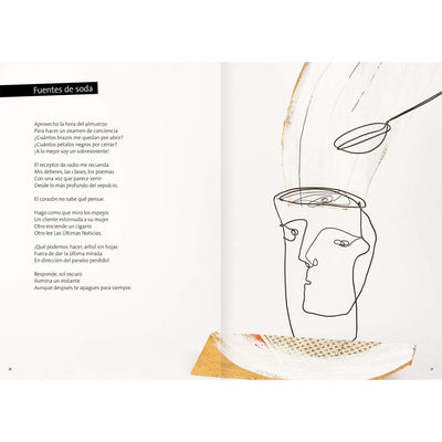 Interior libro "Nicanor Parra, poemas ilustrados"