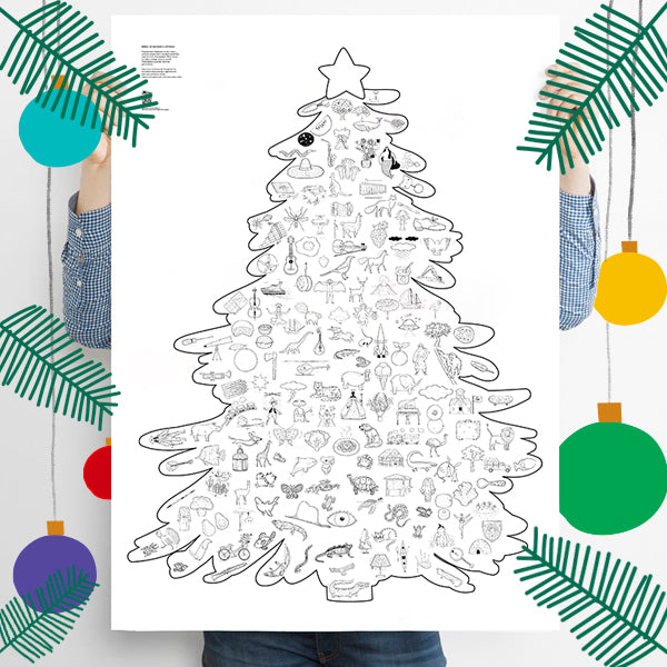 Árbol de Navidad Ilustrado